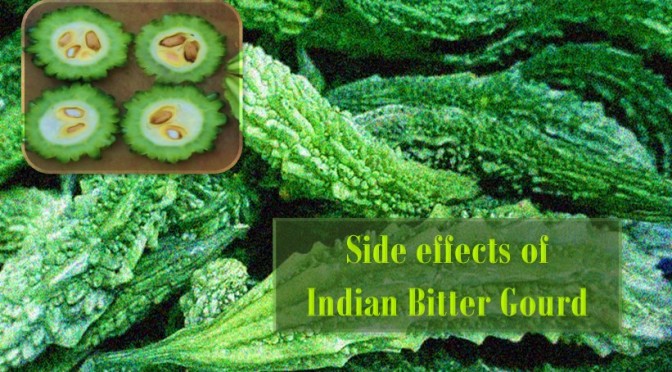Side effects of bitter gourd