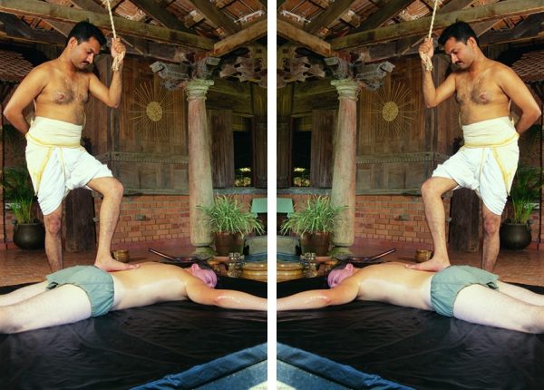 Chavutti Thirumal Traditional Foot massage