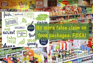 No More misleading words on food packages