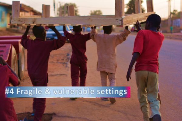Fragile vulnerable life settings