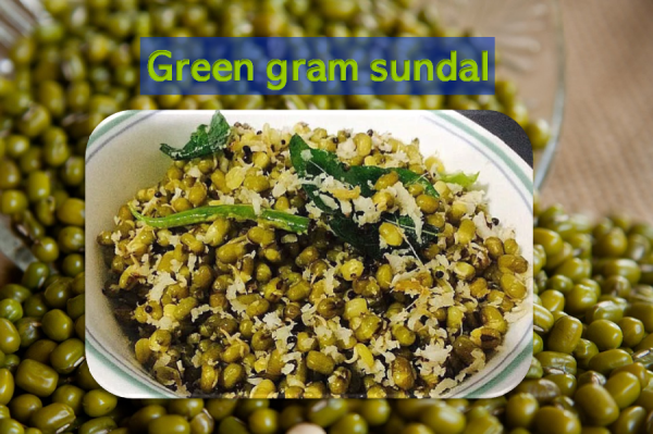 Green gram sundal