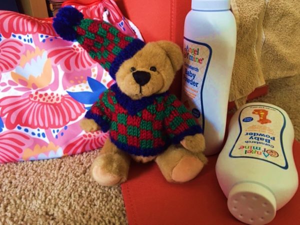 Baby powder tips