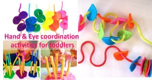 Hand and eye coordination activity