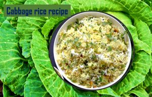 Cabbage rice