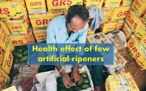 Health effect of artificial ripened fruits