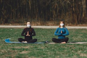 Namaste keeps germs away