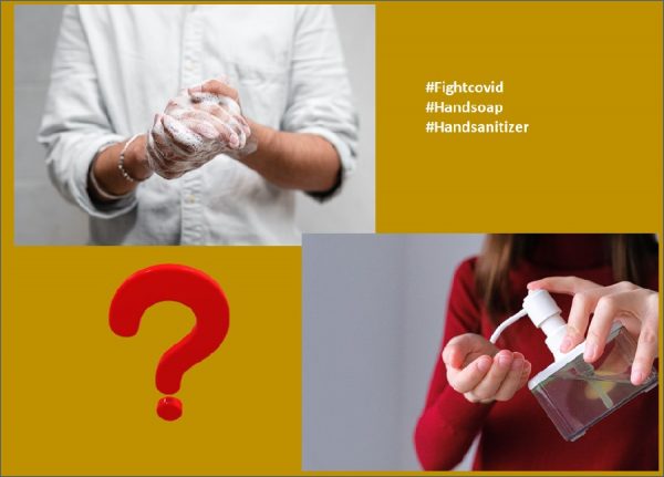 Soap & water Vs. Hand sanitizer