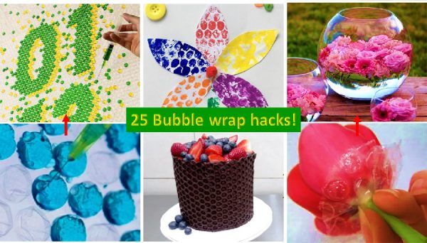 Bubble wrap hacks