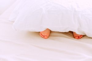 Helping baby sleep at night