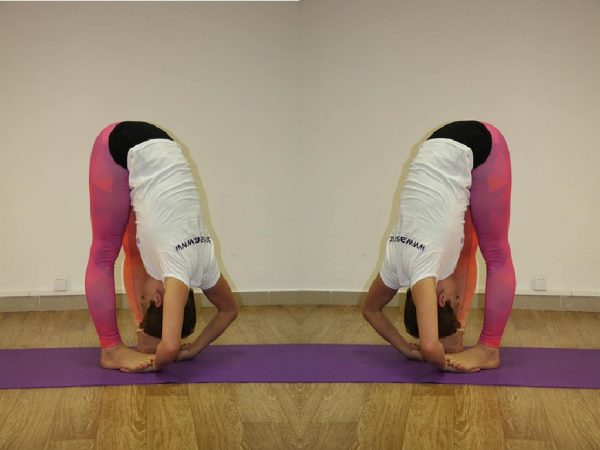 Padahastsana for hair growth