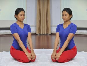 Vajrasana for hair health