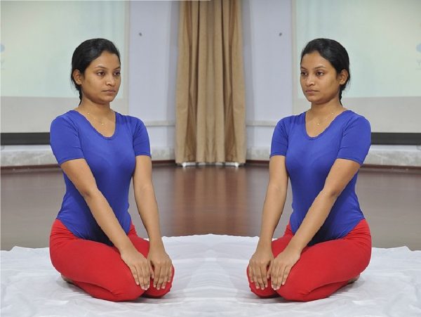 Vajrasana for hair health