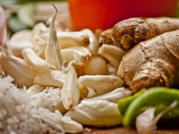 Ginger garlic WBC and immune system