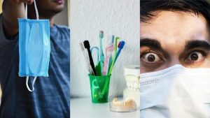 Mask mouth symptom