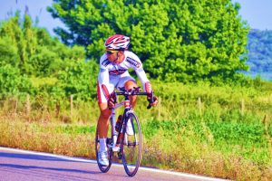 Bicycle ride for fitness and health