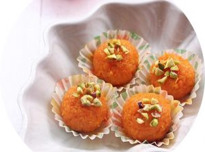Carrot laddu