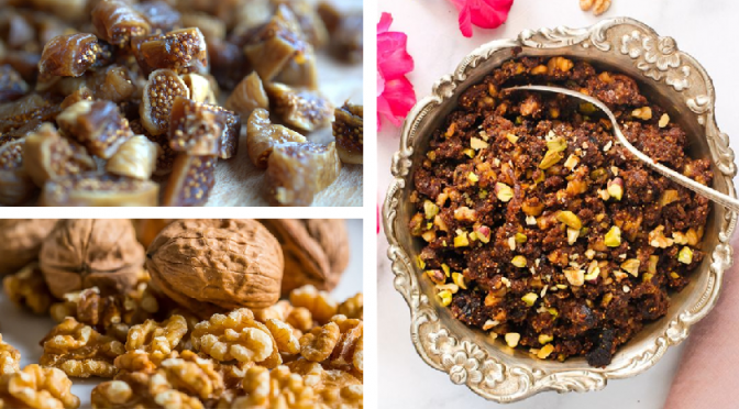 Walnut-fig halwa recipe
