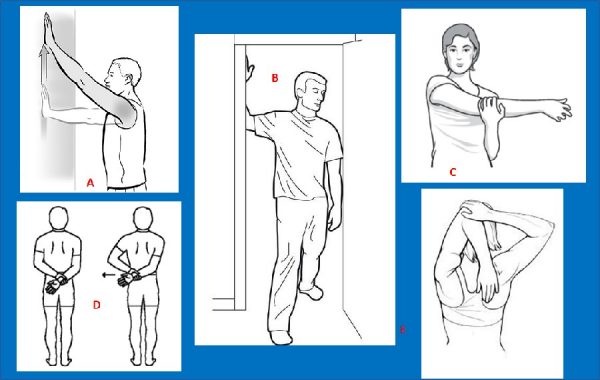 Shoulder stretches