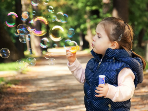 At two years age – what most children will