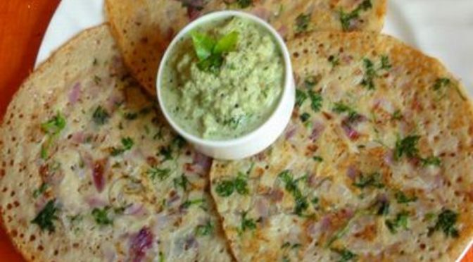 Oats uttappam