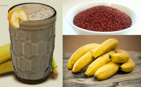 RAGI AND BANANA SMOOTHIE