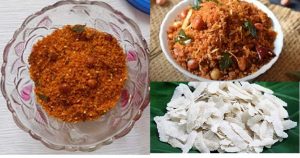 Spicy poha snack