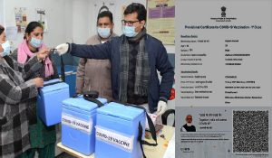 India Covid vaccination milestone