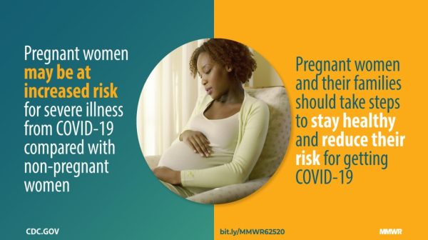 CDC Health alert for pregnancy vaccination