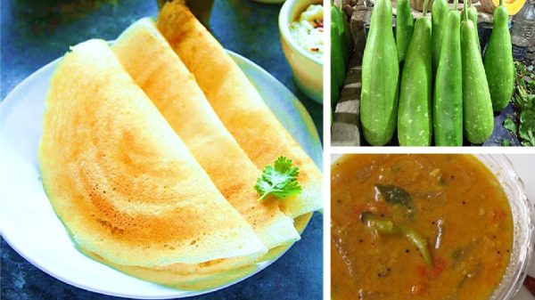 Bottle gourd dosa recipe