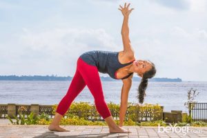 Revolved Triangle Pose