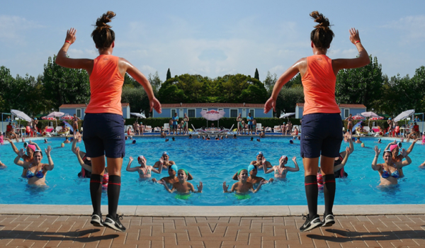 Aquatic Jumping Jacks