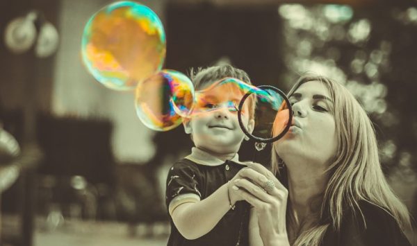 Interactive with kids