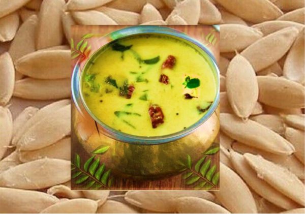 Cucumber seed rasam