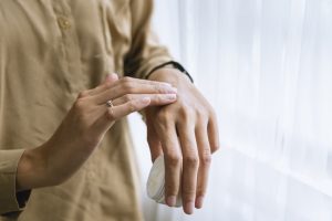 Skin itching relief