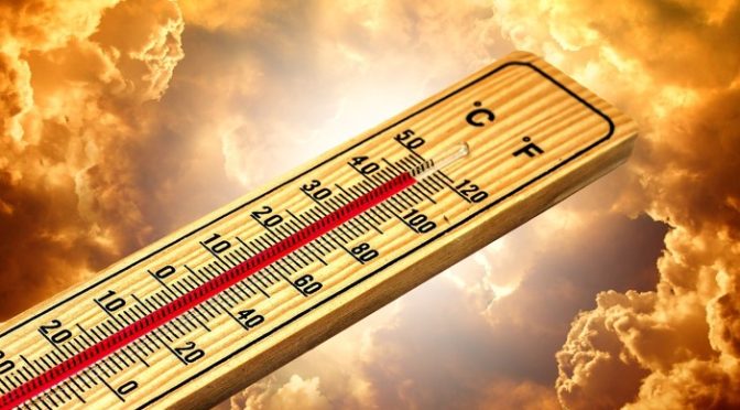 Heat related heart attack