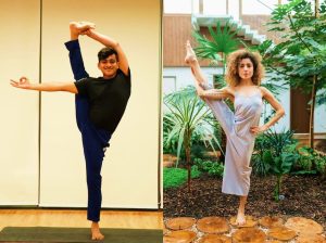 Bird of paradise pose