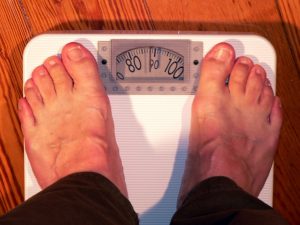 Daily steps for obese person