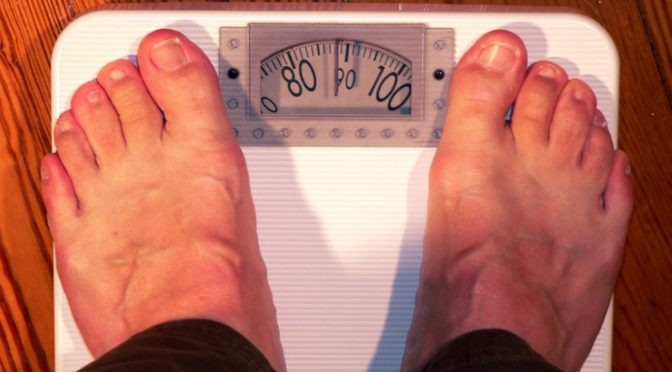 Daily steps for obese person