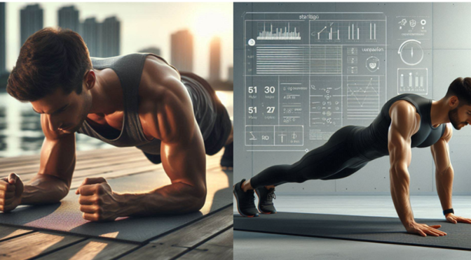 Upright Rows And Push Ups