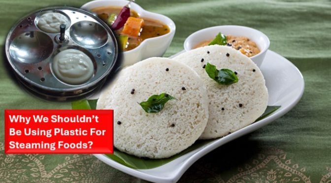 Steaming idli
