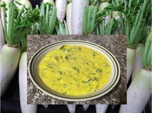 Radish raita recipe
