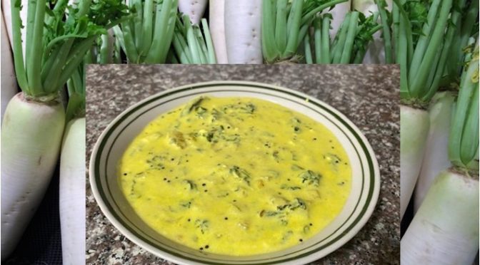 Radish raita recipe