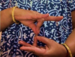 Ida mudra for sixth sense