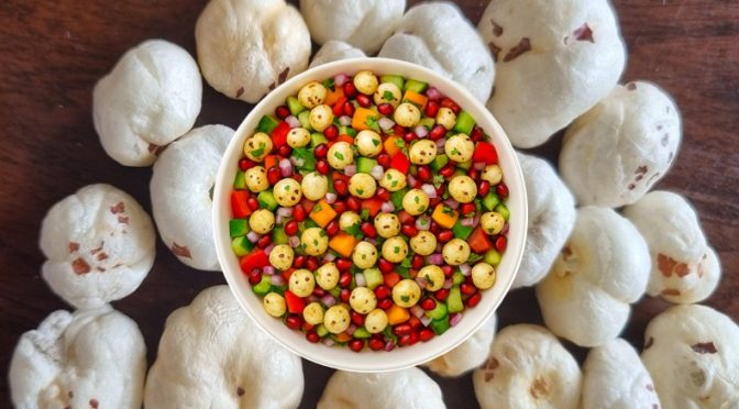 Makhana salad